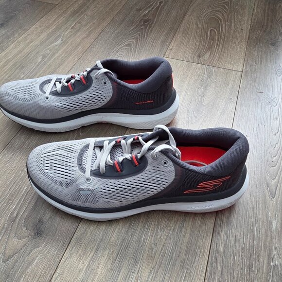 Skechers Go Run Pure 4 'Grey Orange' - Picture 6 of 6